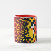 Dynamik der Pixelexplosion Tasse (Zentrum)