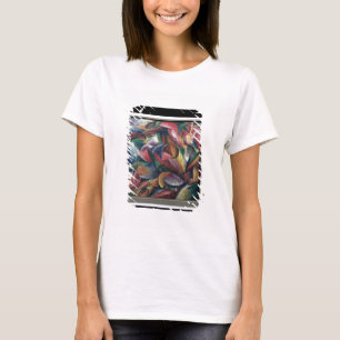 Dynamik des Körpers, 1913 (Öl auf Leinwand) T-Shirt