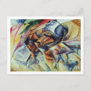 Dynamik eines Zyklist (Dinamismo di un ciclista) 1 Postkarte