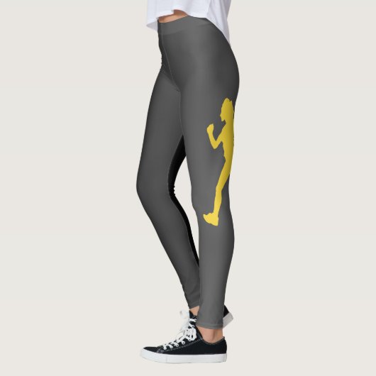 Dynamik Hochleistungs-Sportbelag Leggings (Links)