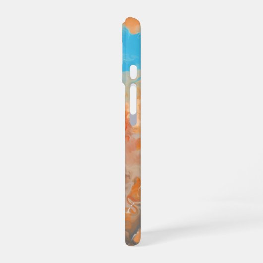 Dynamik-Raketenstuffer_iPhone-Gehäuse iPhone 16 Hülle (Linke Seite)