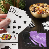 Dynamiklinien für lila Dämme Spielkarten (In Situ)