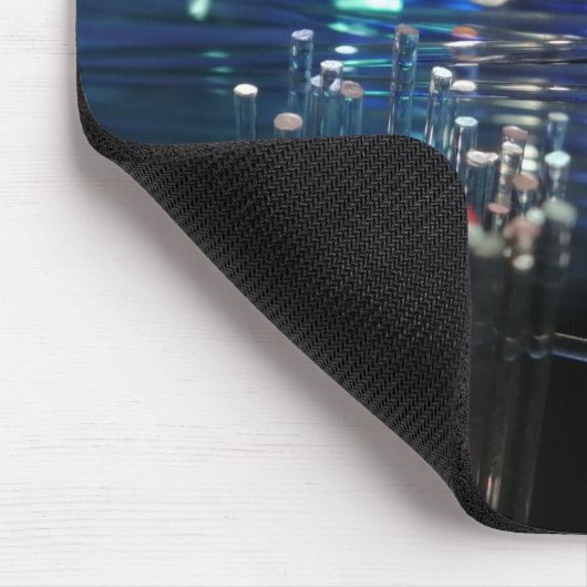 Dynamisch fiber optic bottle lights mousepad (Ecke)