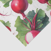 Dynamisch Radish Wasserfarbe mit fetten Schlaganfä Seidenpapier (Ausschnitt)