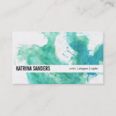 Dynamisch | Spatter IV Visitenkarte (Vorderseite)