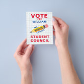 Dynamische Abstimmung für den Klassenvorsitzenden: Flyer (Gruppe)