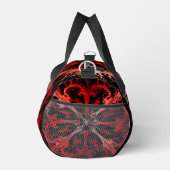 Dynamische abstrakte Sporttasche Weekender Duffle Bag (Rechts)