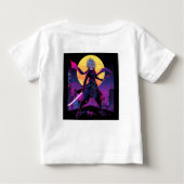 dynamische Animation Baby T-shirt (Rückseite)