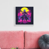 dynamische Animation Leinwanddruck (Insitu (Wohnzimmer))