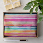 Dynamische Aquarellstreifen Seidenpapier (Geschenk)