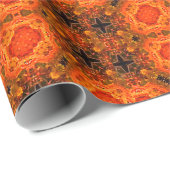 Dynamische Blume für Schleifpapier Geschenkpapier (Rolleneckpunkt)