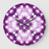 Dynamische Bodenbeleuchtung Große Wanduhr (Vorderseite)