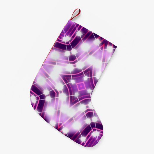 Dynamische Bodenbeleuchtung Kleiner Weihnachtsstrumpf (Vorderansicht (hängend))