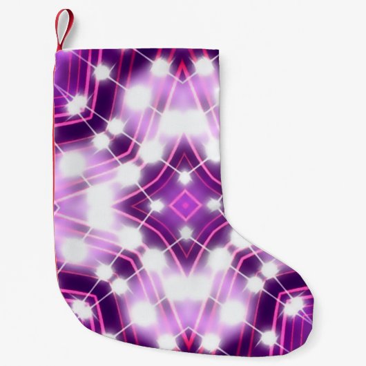 Dynamische Bodenbeleuchtung Kleiner Weihnachtsstrumpf (Vorderseite)