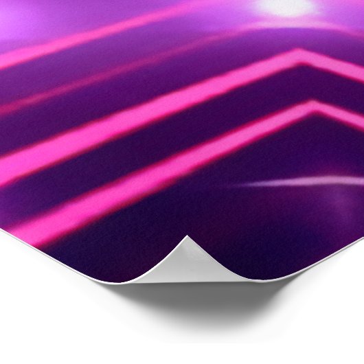 Dynamische Bodenbeleuchtung Poster (Ecke)