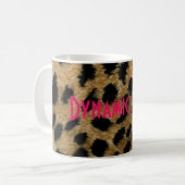 Dynamische Divaleopard-Tasse Kaffeetasse (Vorderseite Links)