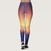 Dynamische Drucke Leggings (Rückseite)