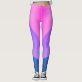 Dynamische Drucke Leggings (Vorderseite)