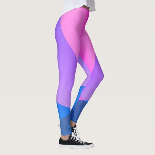 Dynamische Drucke Leggings (Rechts)