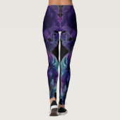 Dynamische Drucke Leggings (Rückseite)