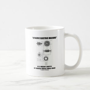 Dynamische elektrische Maschine US Patent 390721 v Kaffeetasse