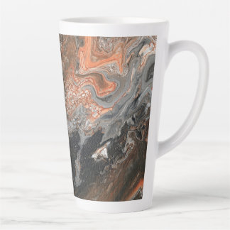 Dynamische Erdtöne und Wirbel Milchtasse