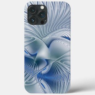 Dynamische Fantasy-Abstrakte Blautöne Fraktalkunst Case-Mate iPhone Hülle