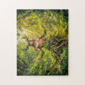 Dynamische Fantasy-Faun in einer Atmosphäre des ve Puzzle (Vertikal)