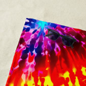 DYNAMISCHE FARBIGE DESIGN-KRAWATTE STRANDTUCH (Beispiel)