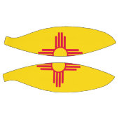 Dynamische Flag-Grafik des Staates New Mexiko auf Basketball (Panele)