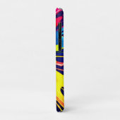 Dynamische fluoreszierende Farbstreifen Case-Mate iPhone Hülle (Hinten/Links)