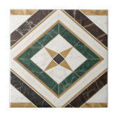 Dynamische Formen - Abstrakt geometrisches Design Fliese (Vorderseite)