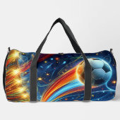 Dynamische Fußball-Duffel-Tasche Duffle Bag (Vorderseite)