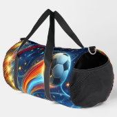 Dynamische Fußball-Duffel-Tasche Duffle Bag (Rechte Ecke)