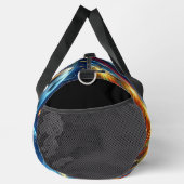 Dynamische Fußball-Duffel-Tasche Duffle Bag (Rechts)