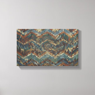 Dynamische geometrische Muster-Wandkunst Leinwanddruck