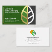 Dynamische Gold-Leaf-Landschaft Grenzflächenversor Visitenkarte (Vorne/Hinten)