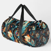 Dynamische Kometen- und Nebelreise Duffle Bag (Rechte Ecke)