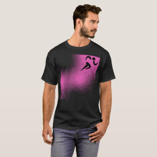 Dynamische Lauf-Sportarten  T-Shirt