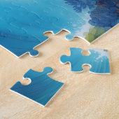 Dynamische Meeresschildkröte Wasserfarbe Puzzle (Seite)
