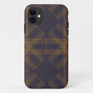 Dynamische, moderne, coole, abstrakte Linienmuster Case-Mate iPhone Hülle