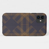 Dynamische, moderne, coole, abstrakte Linienmuster Case-Mate iPhone Hülle (Rückseite (Horizontal))