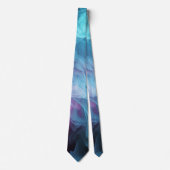 Dynamische Multicolor-Rauchdesign-Neck-Tie Krawatte (Vorderseite)