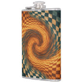 Dynamische optische Illusion Flachmann (Links)