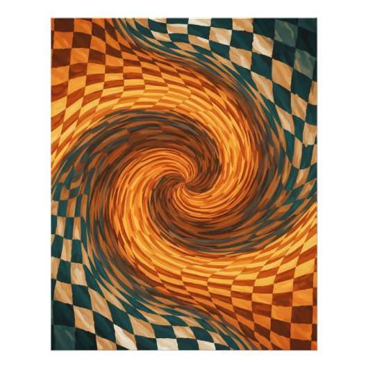 Dynamische optische Illusion Fotodruck (Vorne)