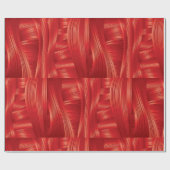 Dynamische rote Muskelstruktur Abstrakt Geschenkpapier (Flach)