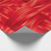 Dynamische rote Muskelstruktur Abstrakt Geschenkpapier