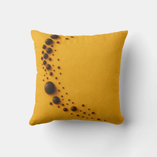 Dynamische Schokolade Kissen (Rückseite)