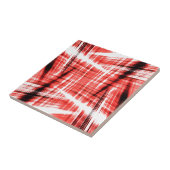 Dynamische schwarze und rote Streifen Fliese (Seite)