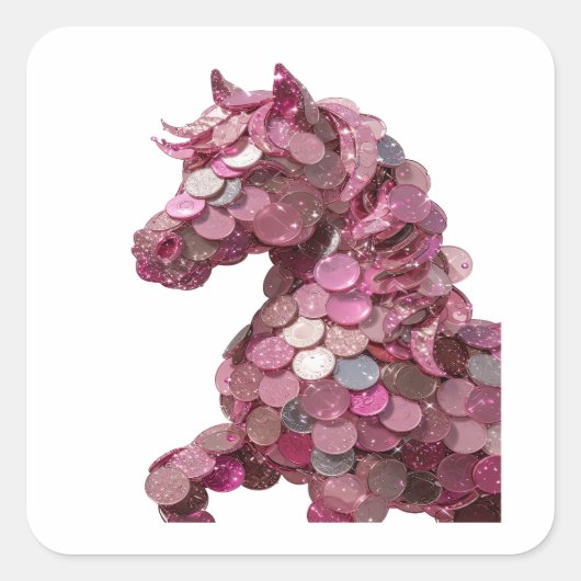 Dynamische Silber UNICORN COINS Aufkleber Kunst (Vorderseite)